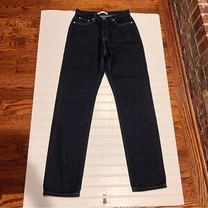 Tommy Hilfiger Jeans Women’s Size 8 Dark Wash Straight Leg Classic Denim Y2K
